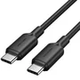 Vention TRCBH Cable USB 2.0 Tipo-C a Tipo-C, 60W 3A, 480Mbps, 2 Metros, Color Negro