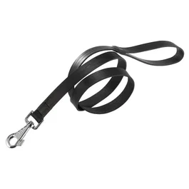 Ferplast Correa de Cuero Natural Negro 20 mm x 120 cm