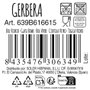 La Mediterranea Bol Snacks Colores Gerbera 14 cm (48 Unidades)