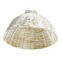 DKD Home Decor Lámpara de Techo Hierro Blanco y Dorado 38x28x24 cm
