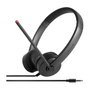 Lenovo Essential Stereo Analog Auriculares Alámbricos Negro