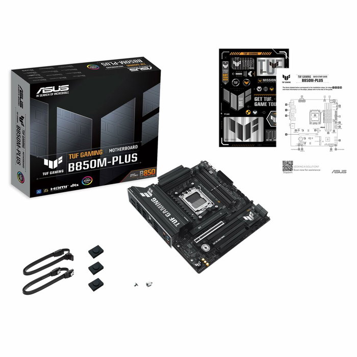 Asus TUF GAMING B850M-PLUS Micro ATX AMD B850 AM5 DDR5 Asus TUF GAMING B850M-PLUS Micro ATX AMD B850 AM5 DDR5