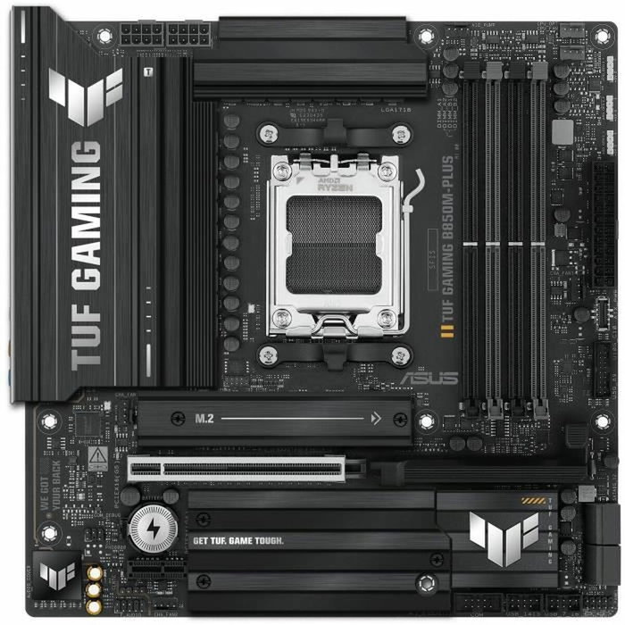 Asus TUF GAMING B850M-PLUS Micro ATX AMD B850 AM5 DDR5 Asus TUF GAMING B850M-PLUS Micro ATX AMD B850 AM5 DDR5