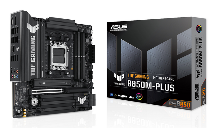 Asus TUF GAMING B850M-PLUS Micro ATX AMD B850 AM5 DDR5 Asus TUF GAMING B850M-PLUS Micro ATX AMD B850 AM5 DDR5