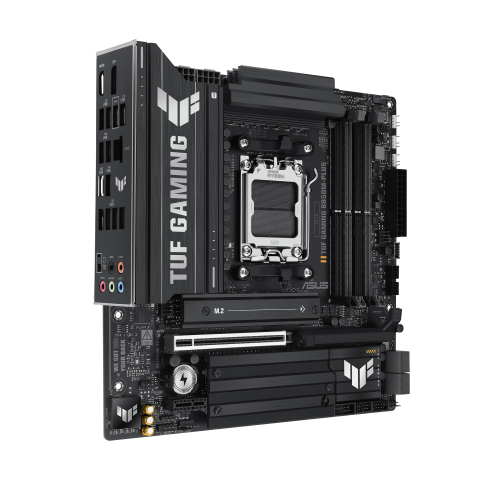 Asus TUF GAMING B850M-PLUS Placa Base AMD B850 Socket AM5 Micro ATX DDR5 para Procesadores AMD Ryzen Serie 7000/8000/9000