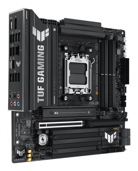 Asus TUF GAMING B850M-PLUS Micro ATX AMD B850 AM5 DDR5 Asus TUF GAMING B850M-PLUS Micro ATX AMD B850 AM5 DDR5