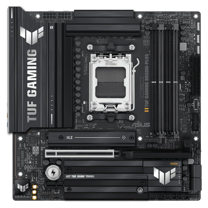 Asus TUF GAMING B850M-PLUS Micro ATX AMD B850 AM5 DDR5 Asus TUF GAMING B850M-PLUS Micro ATX AMD B850 AM5 DDR5