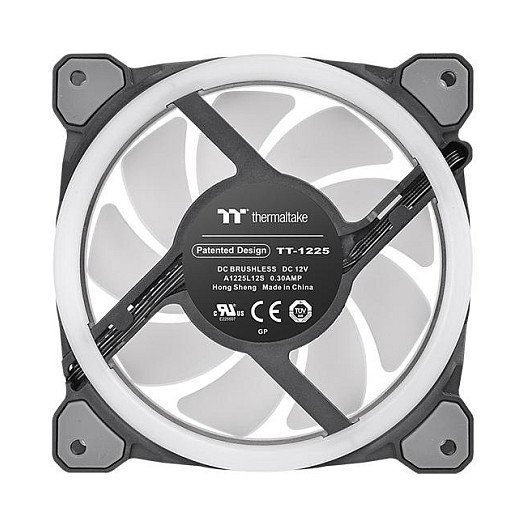 Thermaltake Riing Trio 12 LED RGB Pack de 3 Ventiladores de 120 mm Thermaltake Riing Trio 12 LED RGB Pack de 3 Ventiladores de 120 mm