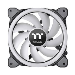 Thermaltake Riing Trio 12 LED RGB Radiator Fan TT Premium Edition 3 Pack Negro