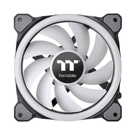 Thermaltake Riing Trio 12 LED RGB Pack de 3 Ventiladores de 120 mm Thermaltake Riing Trio 12 LED RGB Pack de 3 Ventiladores de 120 mm