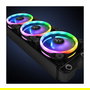 Thermaltake Riing Trio 12 RGB 3 Pack Ventilador de 120mm para PC con Iluminación LED RGB TT Premium Edition