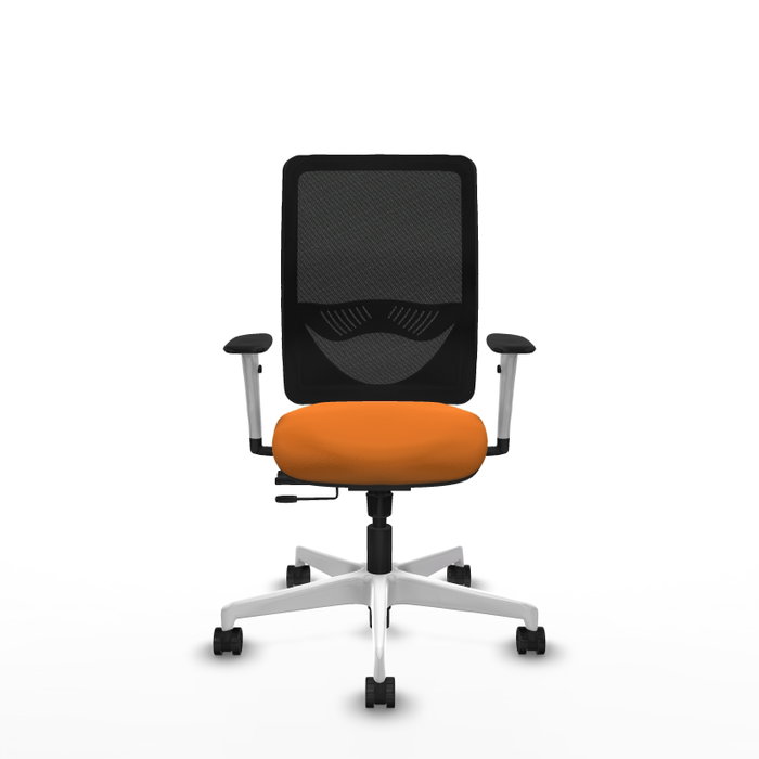PIQUERAS Y CRESPO Silla de oficina Zulema Naranja y Negro PIQUERAS Y CRESPO Silla de oficina Zulema Naranja y Negro