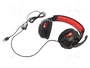GEMBIRD Auriculares Gaming GHS-U-5.1-01 Negro/Rojo
