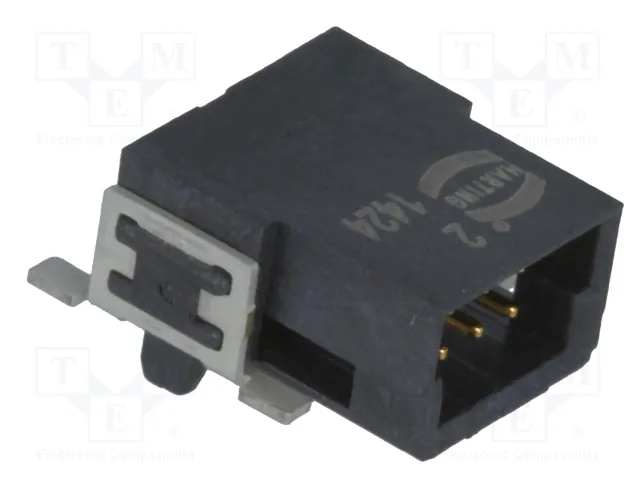 HARTING Conector har-flex® de 6 pines para placa y cable, montaje SMT