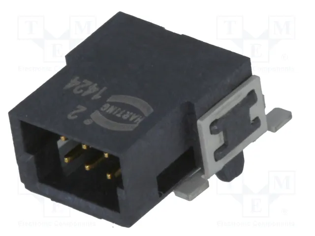 HARTING Conector har-flex® de 6 pines para placa y cable, montaje SMT
