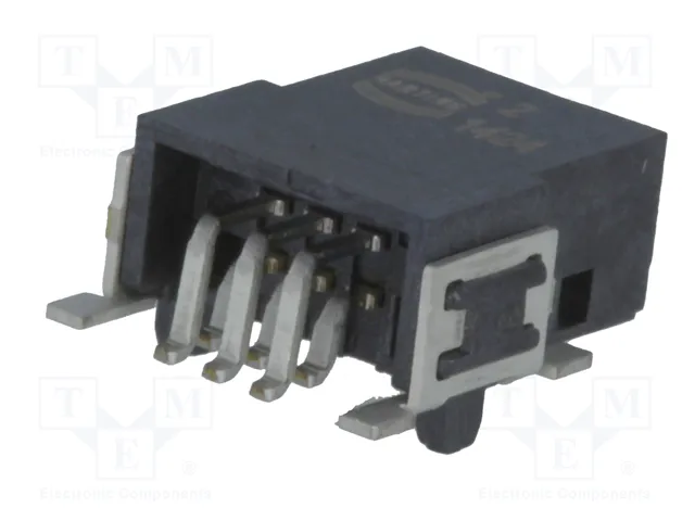 HARTING Conector har-flex® de 6 pines para placa y cable, montaje SMT