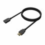 Aisens Cable HDMI V2.0 Prolongador Premium 2m Negro