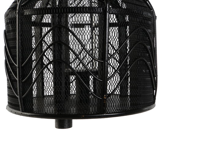 DKD Home Decor Portavela Colonial Negro Metal y Ratan 26.5 x 28 x 26.5 cm DKD Home Decor Portavela Colonial Negro Metal y Ratan 26.5 x 28 x 26.5 cm