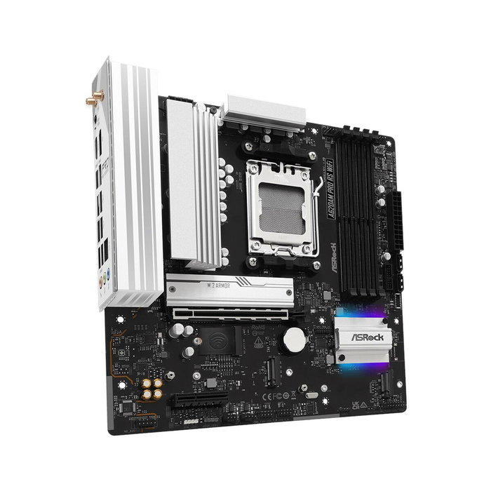 ASRock A620AM Pro RS WiFi AM5 micro ATX DDR5