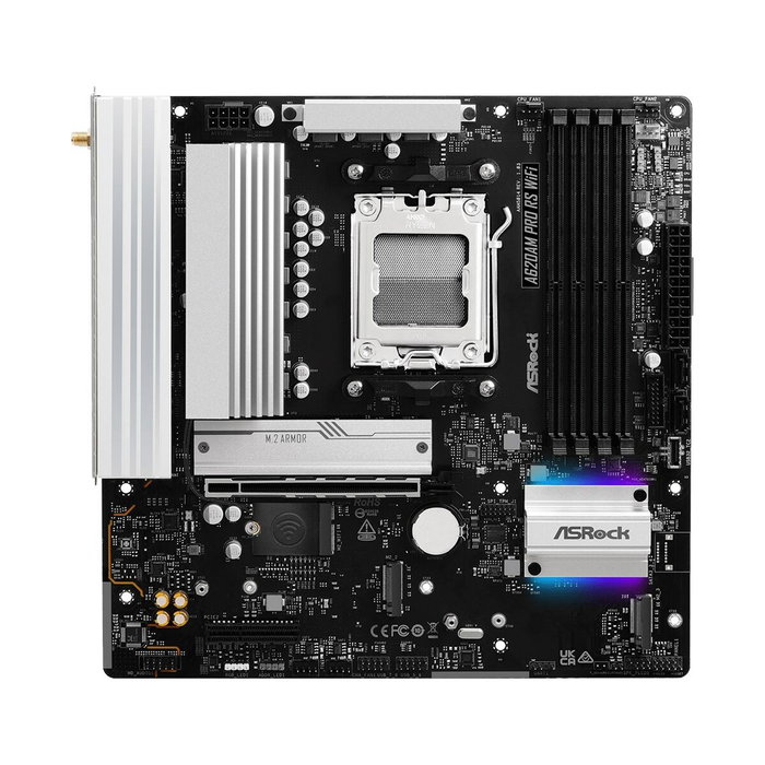 ASRock A620AM Pro RS WiFi AM5 micro ATX DDR5