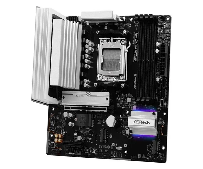 ASRock A620AM Pro RS WiFi AM5 micro ATX DDR5