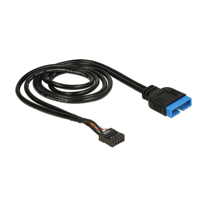 DeLOCK 83777 Cable USB 2.0 Pin Header Hembra a USB 3.0 Pin Header Macho 60 cm DeLOCK 83777 Cable USB 2.0 Pin Header Hembra a USB 3.0 Pin Header Macho 60 cm