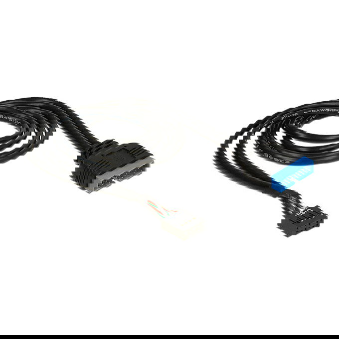 DeLOCK 83777 Cable Adaptador USB 2.0 Header Hembra a USB 3.0 Header Macho 60 cm