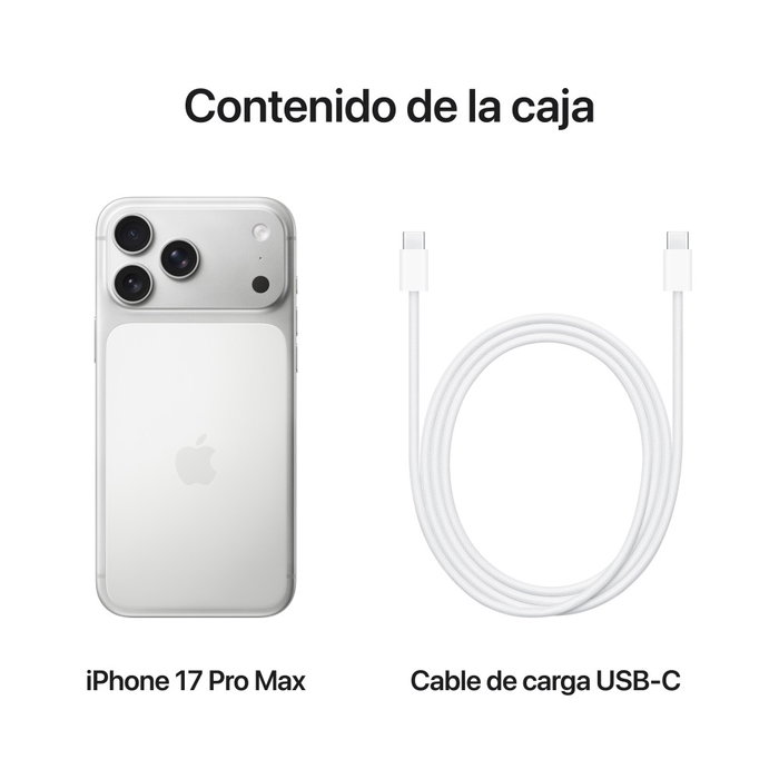 Apple iPhone 17 Pro Max 256GB Plata