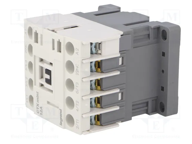 LEGRAND CTX3 MINI Contactor 3-polar 12A 230VAC 1NC LEGRAND CTX3 MINI Contactor 3-polar 12A 230VAC 1NC