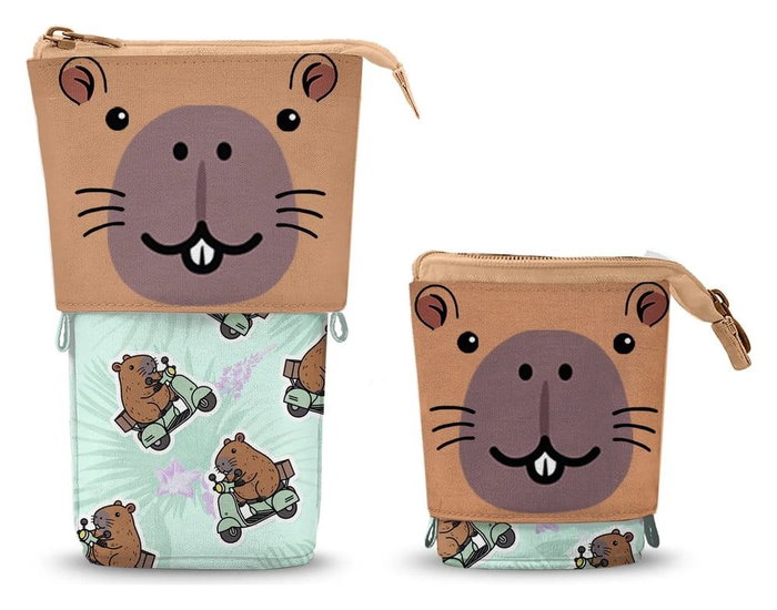Karactermania Estuche Portatodo Cute Oh My Pop! Capibara Multicolor Karactermania Estuche Portatodo Cute Oh My Pop! Capibara Multicolor