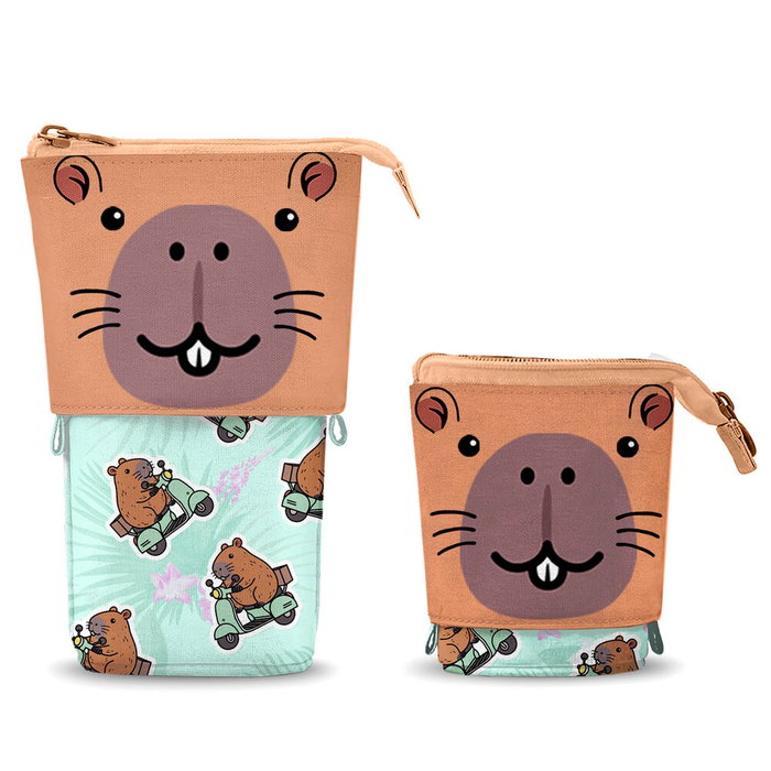 Karactermania Estuche Portatodo Cute Oh My Pop! Capibara Multicolor Karactermania Estuche Portatodo Cute Oh My Pop! Capibara Multicolor