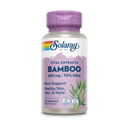 Solaray Bamboo 60 cápsulas vegetales de 300 mg