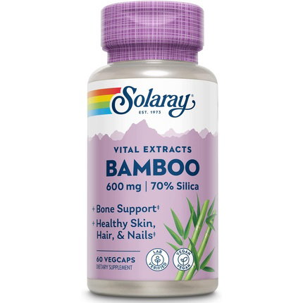 SOLARAY Bamboo Extracto 300mg 60 cápsulas vegetales