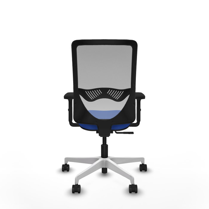 PIQUERAS Y CRESPO Silla de oficina Zulema con mecanismo Sincro, Azul y Gris PIQUERAS Y CRESPO Silla de oficina Zulema con mecanismo Sincro, Azul y Gris