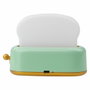 Mary´S Lámpara nocturna LED recargable modelo tostadora verde