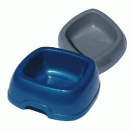 Sandimas Comedero 1 Poza con Asas Grande 1.6lt para Perros y Gatos Mayor Grosor, Más Resistencia y Estabilidad