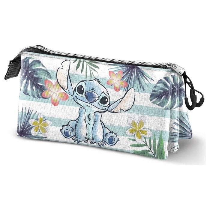 Karactermania Estuche Portatodo Triple Ocean Lilo & Stitch Azul Karactermania Estuche Portatodo Triple Ocean Lilo & Stitch Azul