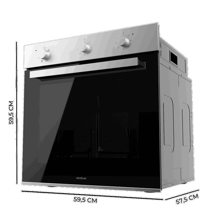 Cecotec Bolero Hexa M236000 Line Time A Horno Integrable 70L Cecotec Bolero Hexa M236000 Line Time A Horno Integrable 70L