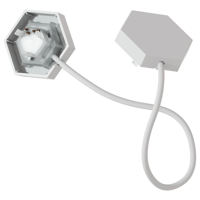 Nanoleaf Lines Flexibles Connectors - 3 Piezas, Conectores Flexibles para Líneas de Luz LED
