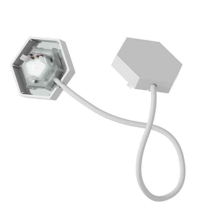 Nanoleaf Lines Flex Connectors, Pack de 3 unidades, Blanco