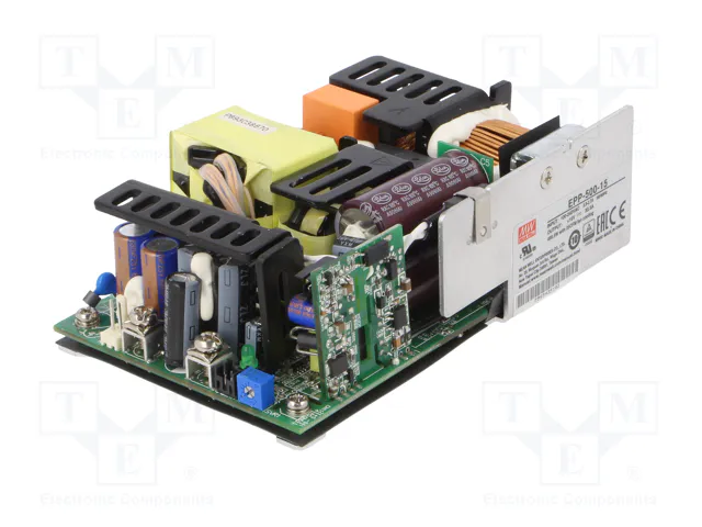 MEAN WELL EPP-500-15 Fuente de alimentación de impulso abierta 500W 15V DC