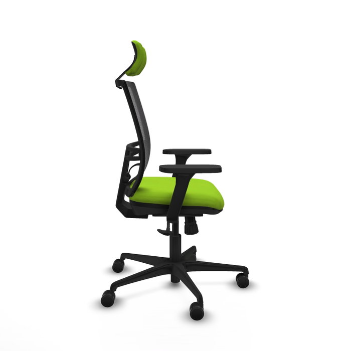 PIQUERAS Y CRESPO Silla de oficina Yunquera con mecanismo Sincro, Pistacho y Negro PIQUERAS Y CRESPO Silla de oficina Yunquera con mecanismo Sincro, Pistacho y Negro