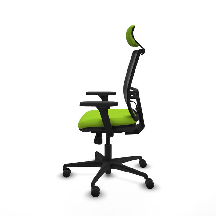 PIQUERAS Y CRESPO Silla de oficina Yunquera con mecanismo Sincro, Pistacho y Negro PIQUERAS Y CRESPO Silla de oficina Yunquera con mecanismo Sincro, Pistacho y Negro