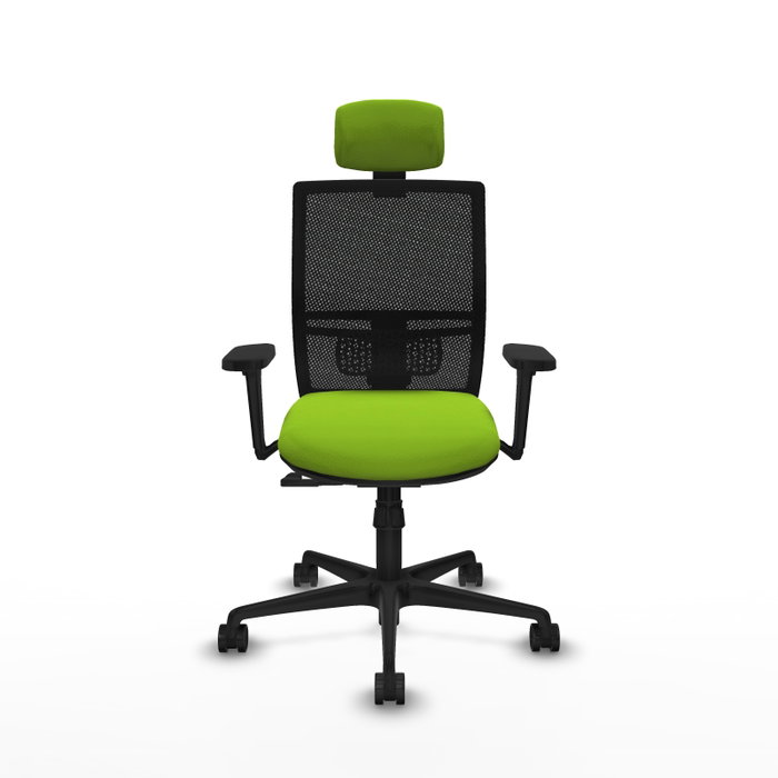 PIQUERAS Y CRESPO Silla de oficina Yunquera con mecanismo Sincro, Pistacho y Negro PIQUERAS Y CRESPO Silla de oficina Yunquera con mecanismo Sincro, Pistacho y Negro