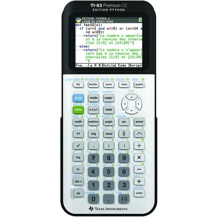 Texas Instruments Calculadora TI-83 Premium CE Python Edición Limitada