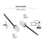 LogiLink Patch Cable Cat.6A U/UTP Slim High-Flex, 10 m, negro