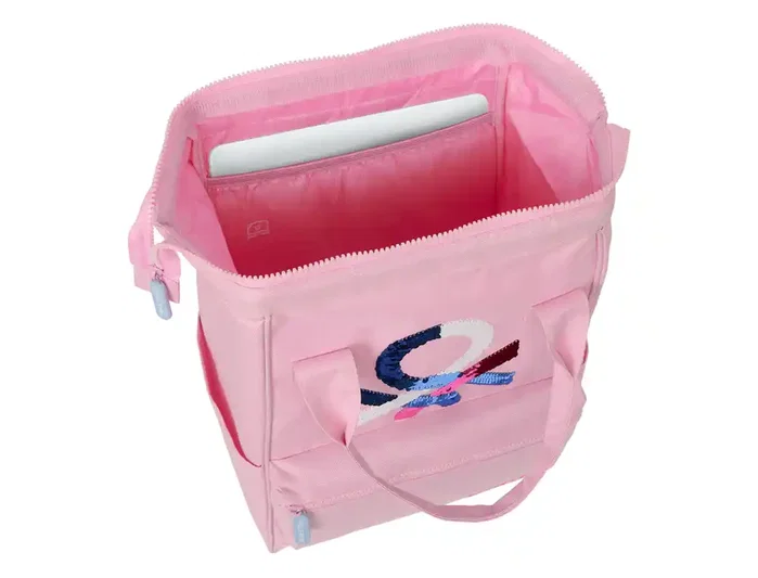Safta Mochila con Asas para Portátil 13" Benetton Pink Safta Mochila con Asas para Portátil 13" Benetton Pink