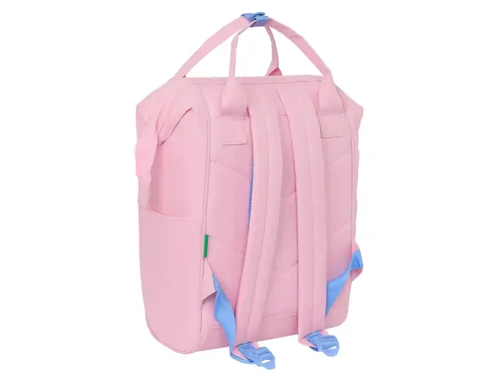Safta Mochila con Asas para Portátil 13" Benetton Pink Safta Mochila con Asas para Portátil 13" Benetton Pink