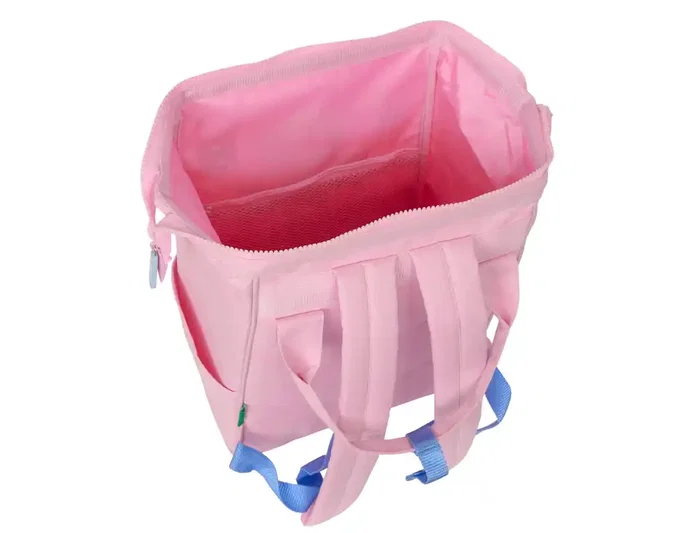 Safta Mochila con Asas para Portátil 13" Benetton Pink Safta Mochila con Asas para Portátil 13" Benetton Pink
