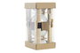 DKD Home Decor Sushi Set 16 piezas Bambú y Gres Azul 14,5x14,5x31 cm